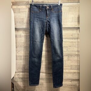 American Eagle Outfitters Dark Blue Skinny Jeans